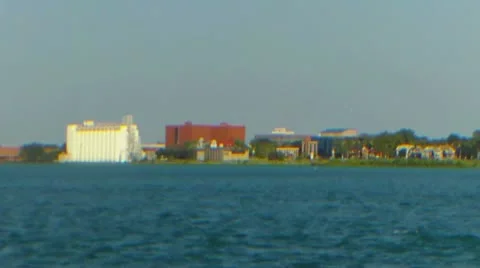 Windsor Ontario Panoramic Stock Footage 11398739