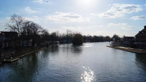 Windsor riverside Stock Photos