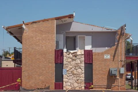 Windstorm aftermath Stock Photos