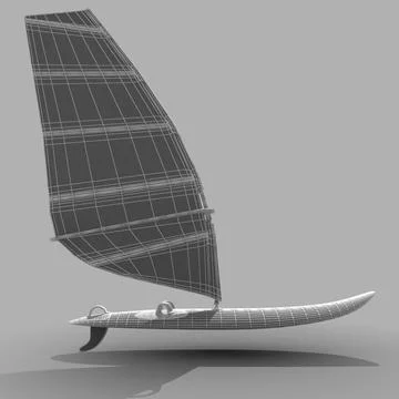 WindSurf 3D Model