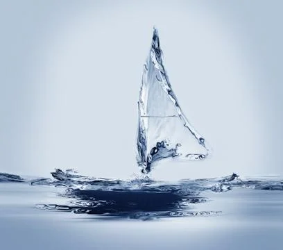 Windsurf Sail Stock Illustration