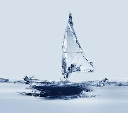 Windsurf Sail Stock Illustration