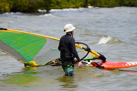 WindSurfer-1-10 Stock Photos