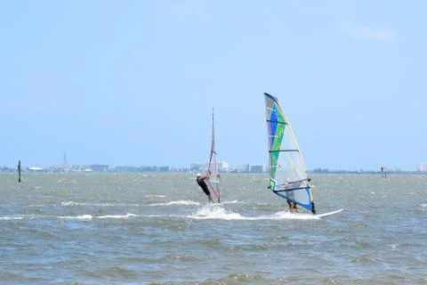 WindSurfer-1-17 Stock Photos
