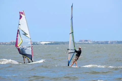 WindSurfer-1-18 Stock Photos