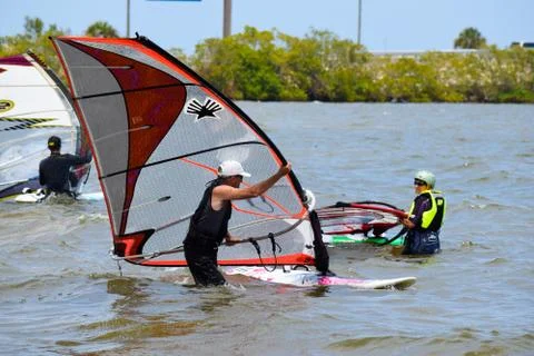 WindSurfer-1-9 Stock Photos