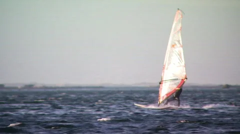 Windsurfer Video stock 86342