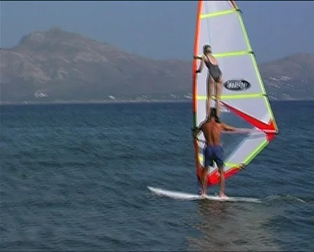 Windsurfer  Stock Footage 119024