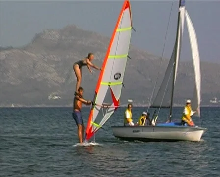 Windsurfer  Video stock 119042