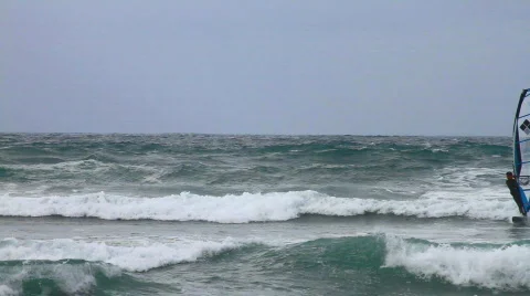 Windsurfer Stock Footage 723662