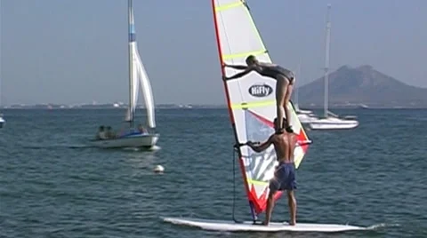 Windsurfer Stock Footage 952369