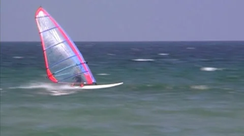 Windsurfer Stock Footage 952519