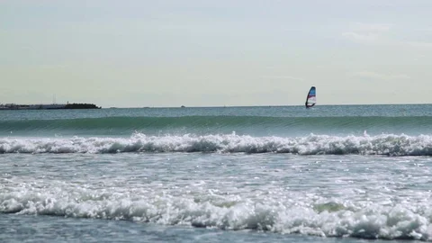 Windsurfer Stock Footage 99966454