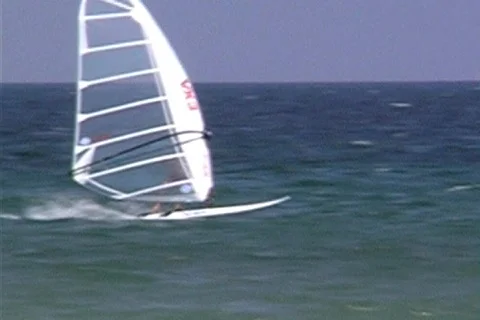 Windsurfer - NTSC Stock Footage 368898