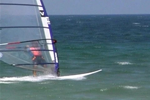 Windsurfer - NTSC Stock Footage 368910