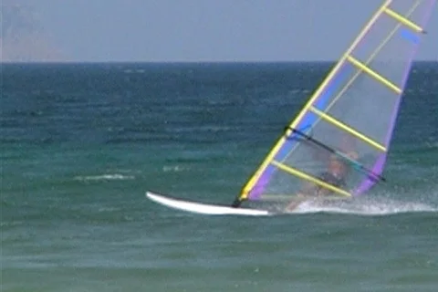 Windsurfer - NTSC Stock Footage 368914