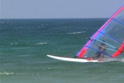 Windsurfer - NTSC Stock Footage 368917