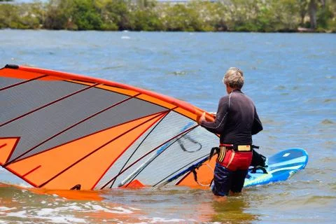 WindSurfer Stock Photos