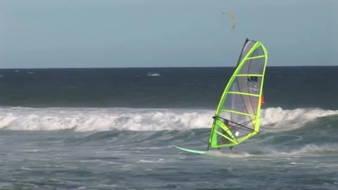 Windsurfer - September 14th, 2010 Stock Footage 314065738