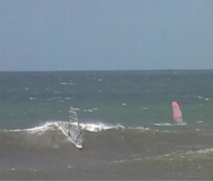 Windsurfing 1 Stock Footage 356901