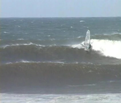 Windsurfing 15 Stock Footage 356912