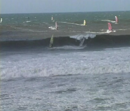 Windsurfing 22 Stock-Footage 356917
