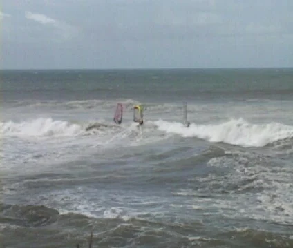 Windsurfing 34 Vídeo Stock 356927