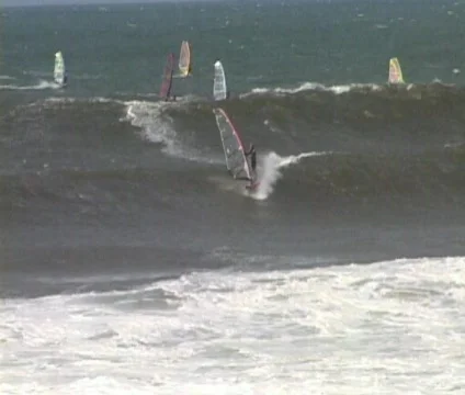 Windsurfing 37 Stock Footage 356930