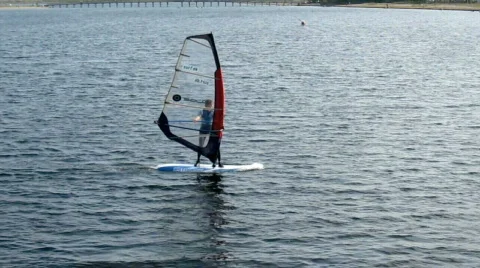 Windsurfing Stock Footage 518140
