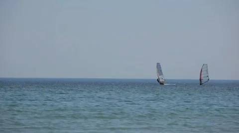 Windsurfing Stock Footage 10861020