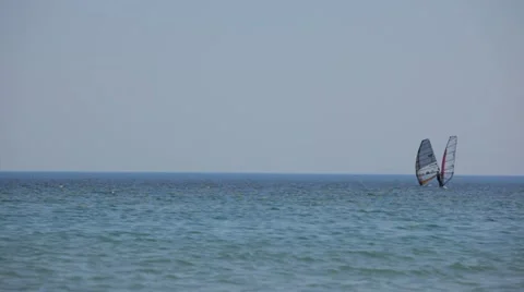 Windsurfing Stock Footage 10861023