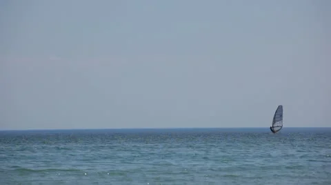 Windsurfing Stock Footage 10861048