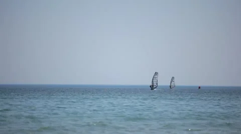Windsurfing Stock Footage 10861052
