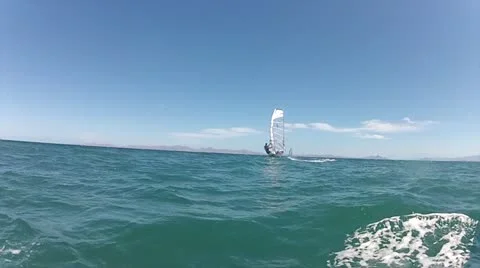 Windsurfing Stock Footage 22102795