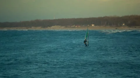 Windsurfing Stock Footage 67456448