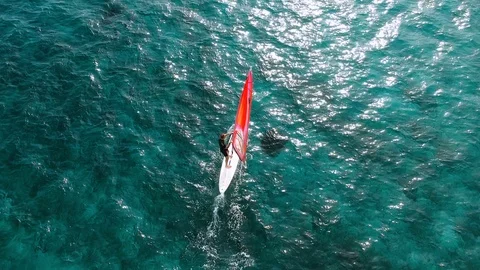 Windsurfing Stock Footage 110730619