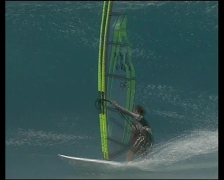 Windsurfing maui 7 Stock Footage 66566