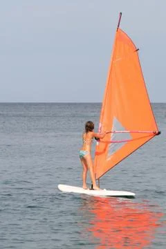 Windsurfing Stock Photos