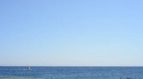Windsurfing-Wide Stock Footage 61324488