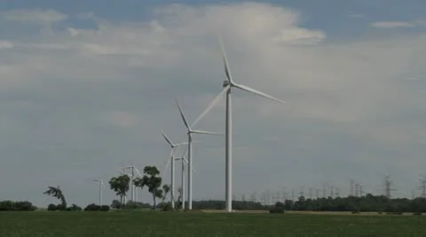 WINDTURBINE 1 Stock Footage 20433322
