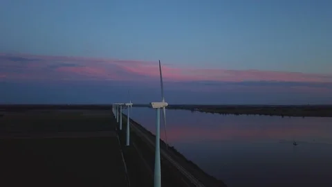 Windturbine Stock Footage 95937699