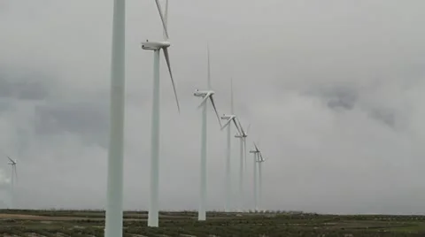Windturbines Stock Footage 22113308