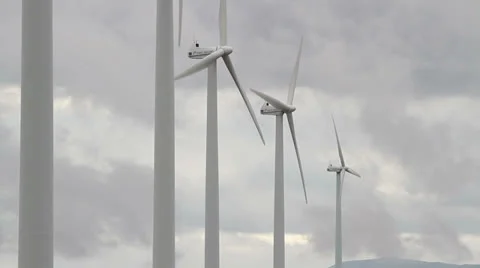 Windturbines Stock Footage 22522073