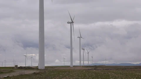 Windturbines Stock Footage 22528622