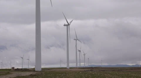 Windturbines Stock Footage 22529176