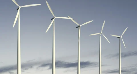 Windturbines 库存影片 35360925