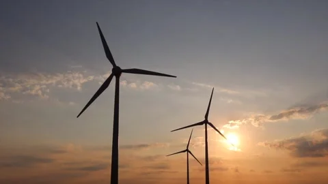Windturbines Stock Footage 174738362