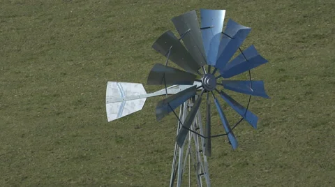 Windvane driven pump 4k Stock Footage 40595447
