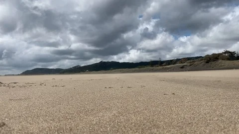 Windy Beach Sandy 1 Stock Footage 119796536