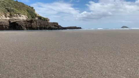Windy Beach Sandy 2 Stock Footage 119796547